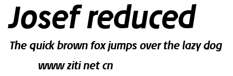 Josef reduced.ttf字體轉換器圖片
