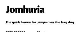 Jomhuria.ttf字體轉換器圖片