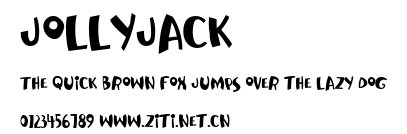 JollyJack.ttf字體轉換器圖片