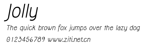 Jolly.ttf字體轉換器圖片