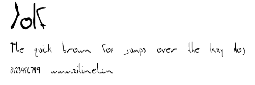 Jolf.ttf字體轉換器圖片
