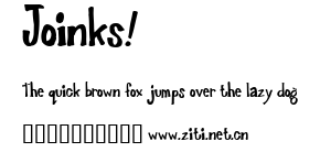 Joinks!.ttf字體轉換器圖片