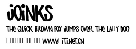 Joinks.ttf字體轉換器圖片