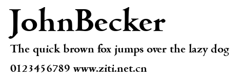 JohnBecker.ttf