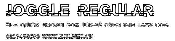 Joggle Regular.ttf字體轉換器圖片