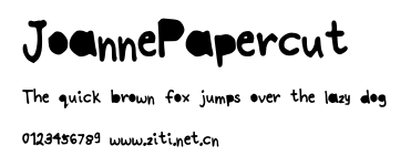 JoannePapercut.otf
