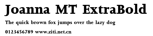 Joanna MT ExtraBold.ttf