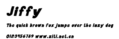 Jiffy.ttf字體轉換器圖片