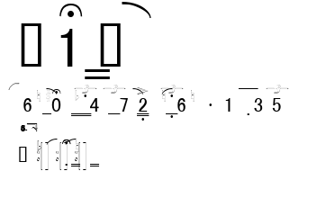 JianPu.ttf字體轉換器圖片
