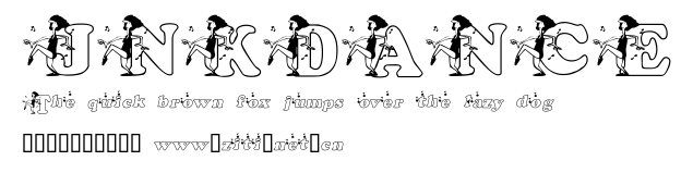 JNKDANCE.ttf字體轉換器圖片