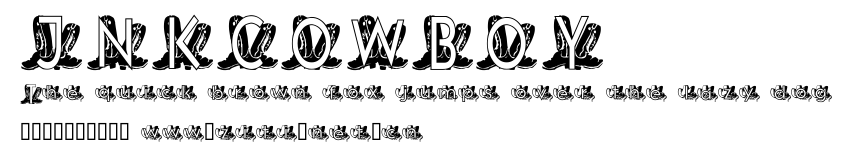 JNKCOWBOY.ttf字體轉換器圖片