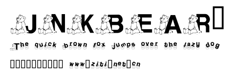 JNKBEAR2.ttf字體轉換器圖片