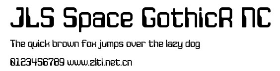 JLS Space GothicR NC.otf