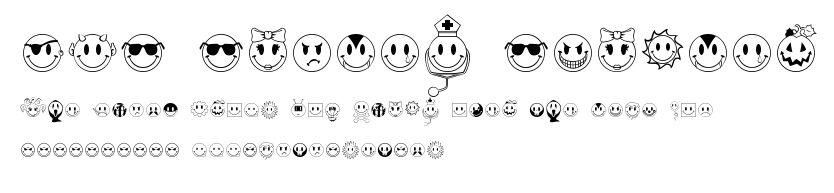 JLS Smiles Sampler.ttf字體轉換器圖片