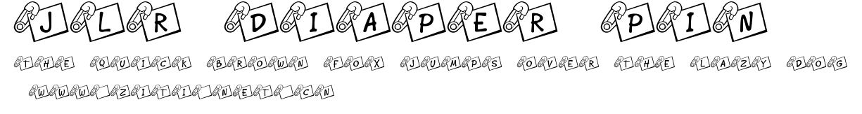 JLR Diaper Pin.ttf字體轉換器圖片