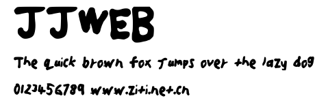 JJWEB.ttf字體轉換器圖片