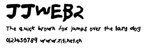 JJWEB2.ttf字體轉換器圖片