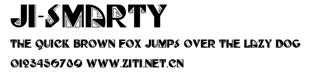 JI-Smarty.ttf字體轉換器圖片