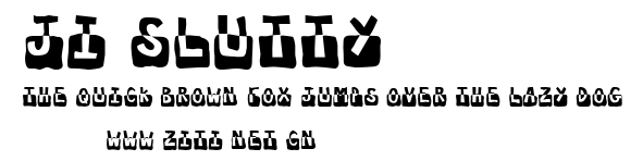 JI-Slutty.ttf字體轉換器圖片