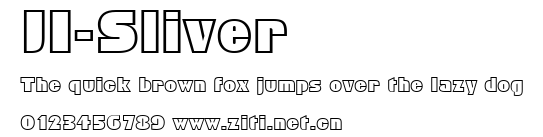 JI-Sliver.ttf字體轉換器圖片