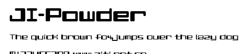 JI-Powder.ttf字體轉換器圖片