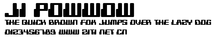 JI-Powwow.ttf字體轉換器圖片