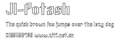 JI-Potash.ttf字體轉換器圖片