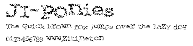 JI-Ponies.ttf字體轉換器圖片