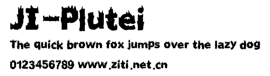 JI-Plutei.ttf字體轉換器圖片