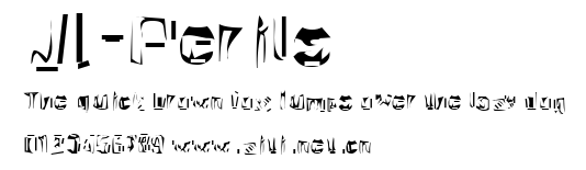 JI-Perils.ttf字體轉換器圖片