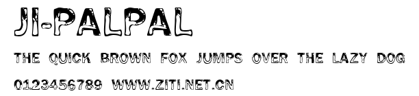 JI-Palpal.ttf字體轉換器圖片