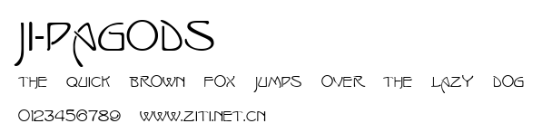 JI-Pagods.ttf字體轉換器圖片