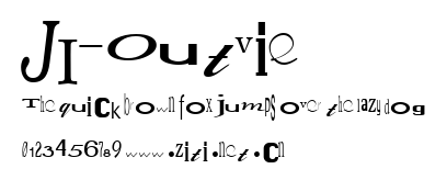 JI-Outvie.ttf字體轉換器圖片