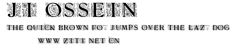 JI-Ossein.ttf字體轉換器圖片