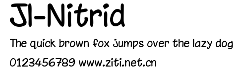 JI-Nitrid.ttf字體轉換器圖片