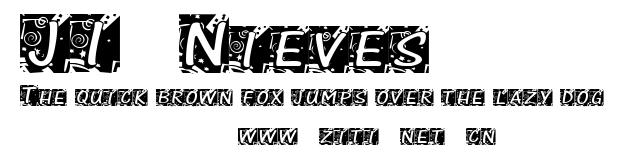 JI-Nieves.ttf字體轉換器圖片