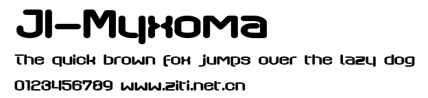 JI-Myxoma.ttf字體轉換器圖片