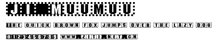 JI-Muumuu.ttf字體轉換器圖片