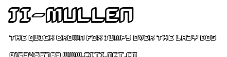 JI-Mullen.ttf字體轉換器圖片