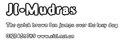 JI-Mudras.ttf字體轉換器圖片