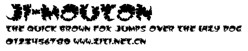 JI-Mouton.ttf字體轉換器圖片