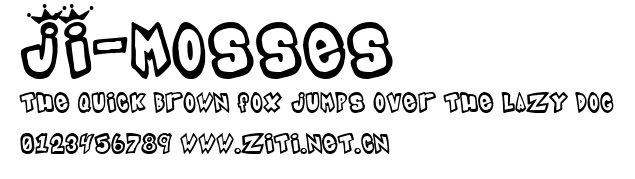 JI-Mosses.ttf字體轉換器圖片