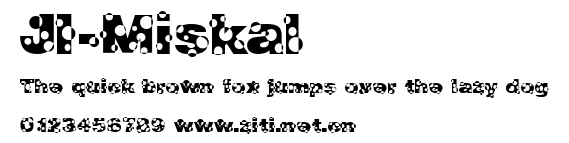 JI-Miskal.ttf字體轉換器圖片
