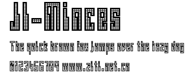 JI-Minces.ttf字體轉換器圖片