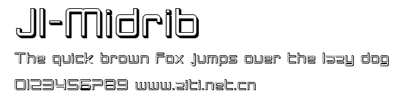 JI-Midrib.ttf字體轉換器圖片