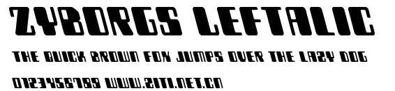 Zyborgs Leftalic.ttf