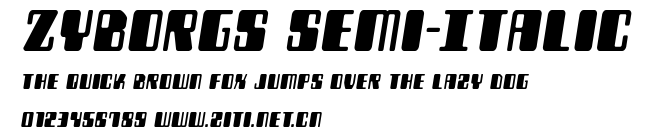Zyborgs Semi-Italic.ttf