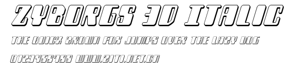 Zyborgs 3D Italic.ttf