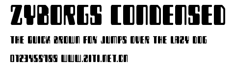 Zyborgs Condensed.ttf