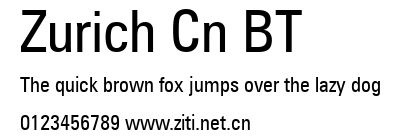 Zurich Cn BT.ttf